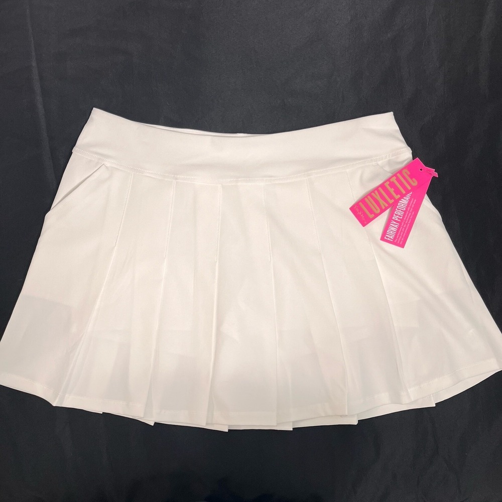 Lilly‎ Pulitzer 16 Fairway Performance 12 Resort White Fraser Skort UPS 50+ Golf